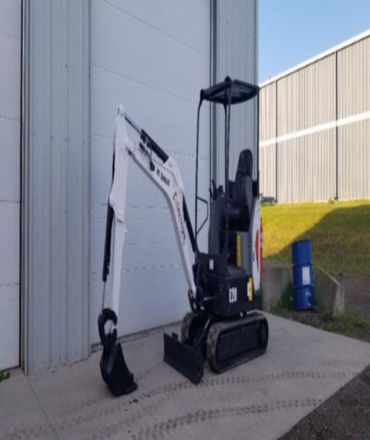 2017 Bobcat E20 Used Mini Excavator - Only 1,600 hours!