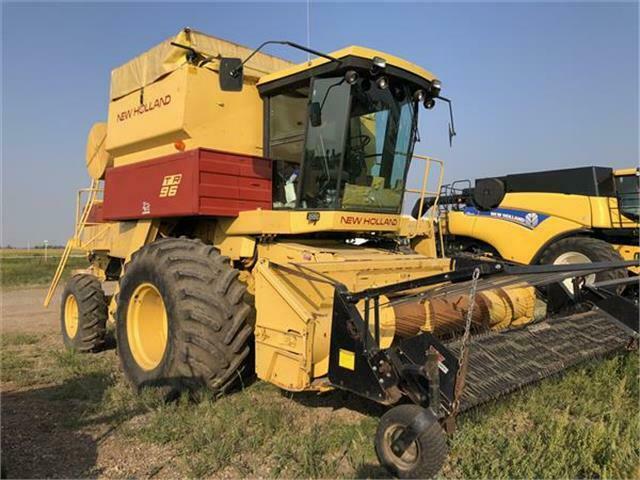 new holland combine 1990