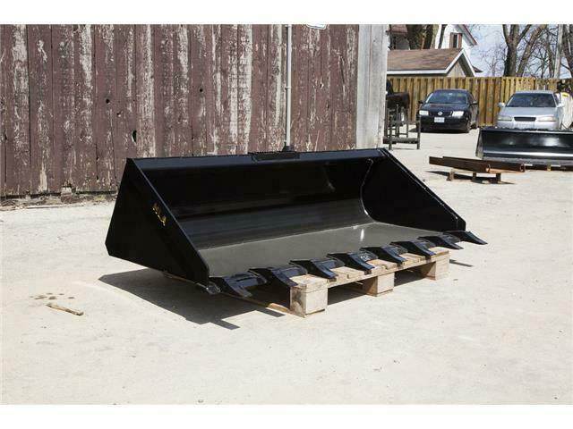 New Heavy Duty Skid Steer Hla Standard Dirt Tooth Bucket For Sale