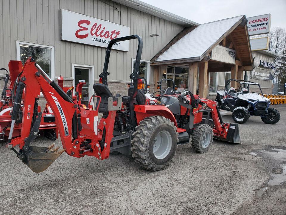 MASSEY FERGUSON 1726EHL TRACTOR WITH BACKHOE for sale