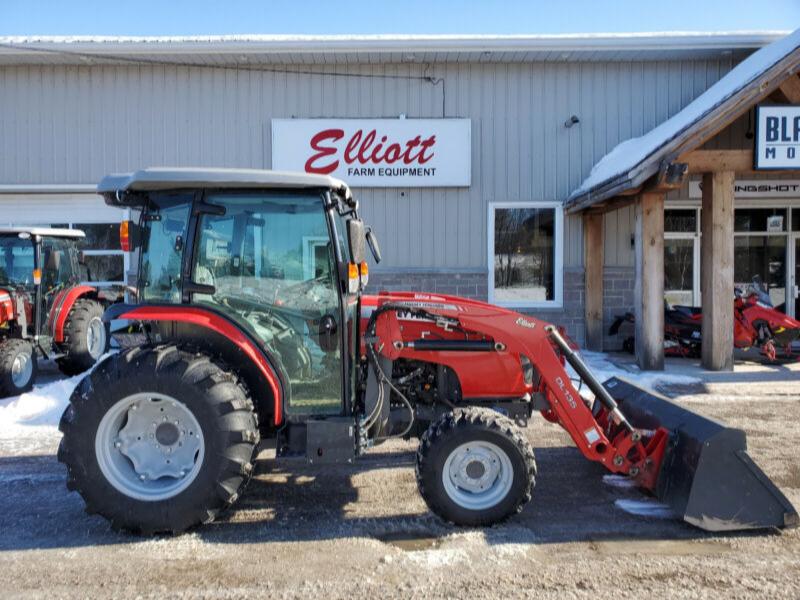 MASSEY 1758HL CAB TRACTOR HYDROSTATIC 660HRS