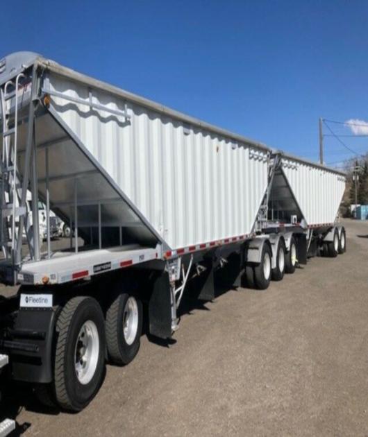 2018 Lode King Steel Super B Bulkers w/ lift axles