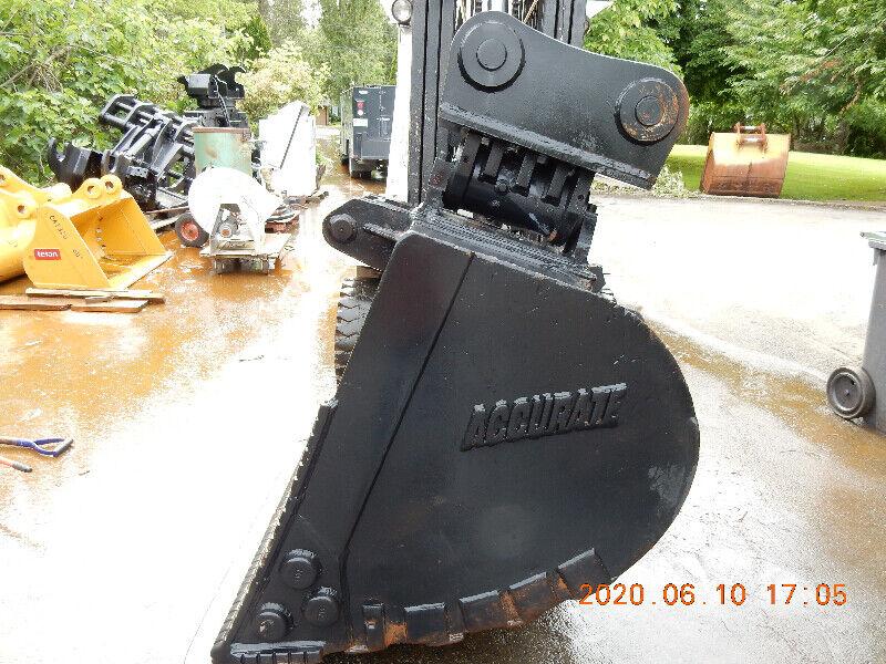 ACCURATE-HELAC POWERTILT 60"200-240 CLASS EXCAVATOR CLEANUP BUCK ACCURATE-HELAC POWERTILT 60"200-240 CLASS EXCAVATOR CLEANUP BUCK