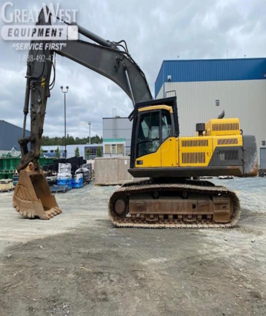 Volvo EC480DL 7500 Hrs Demolition Guarding/Hydraulics Excavator