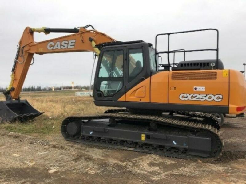 New 2018 Case CX250C Excavator