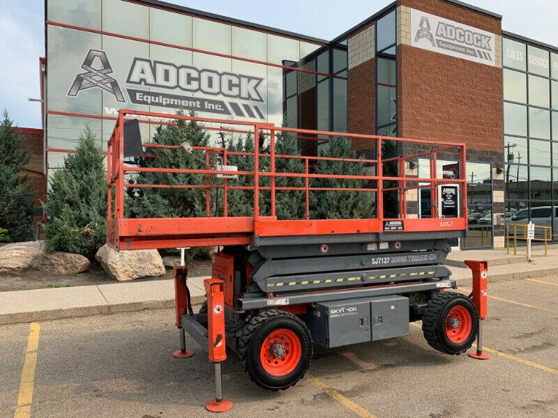2012 Skyjack SJ7127 RT Scissor Lift Dual Fuel Finance 550/m for sale