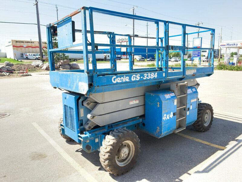 2007 Genie GS-3384 Rough Terrain Scissor Lift - Finance $500/mo for sale