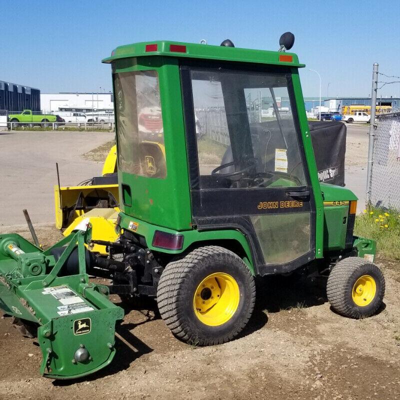 1996 John Deere 445 Garden Tractor & Attachments for sale