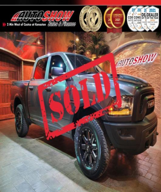 2019 Ram 1500 Limited Edition Warlock Sport Package - $12000 in Upgrades !!