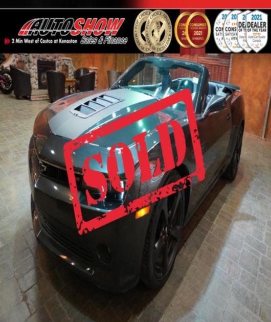 2015 Chevrolet Camaro ** wicked RS!! ** low k convertible Katzkin leather