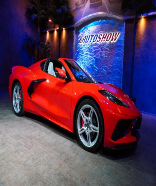 2020 Chevrolet Corvette Stingray Targa - Only 3k kms! Red on Sky Cool Leather