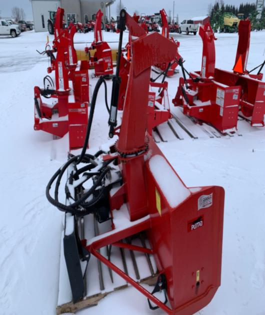 Skid steer QUICK ATTACH Front Mount Blower!