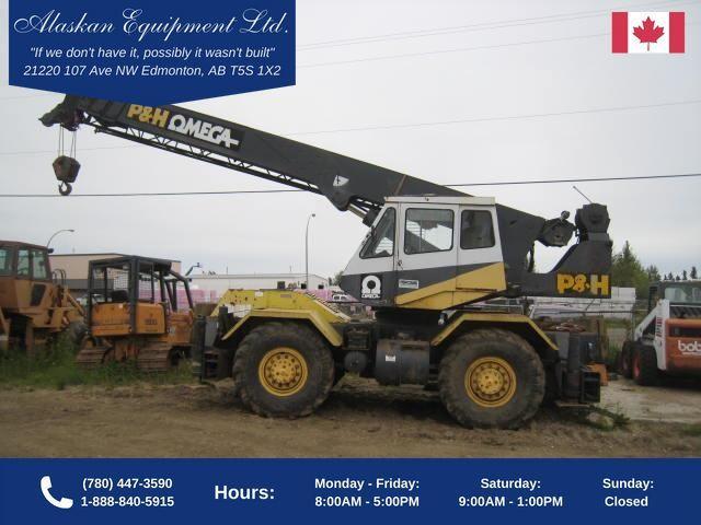 1978 P&H OMEGA 20 TON SELF-PROPELLED CRANE 1978 P&H OMEGA 20 TON SELF-PROPELLED CRANE