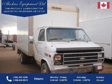 1993 CHEVROLET SINGLE AXLE CUBE VAN TRUCK 1993 CHEVROLET SINGLE AXLE CUBE VAN TRUCK