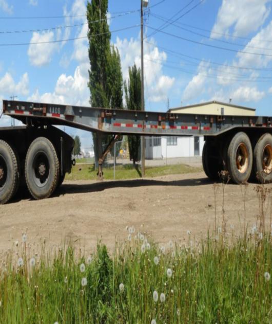 40'x8' Tandem Axle High Boy Trailer