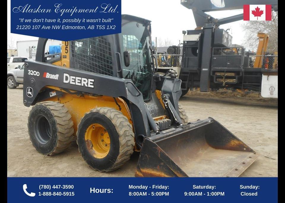 2013 John Deere 320D 2 Speed Skid Steer Loader 2013 John Deere 320D 2 Speed Skid Steer Loader