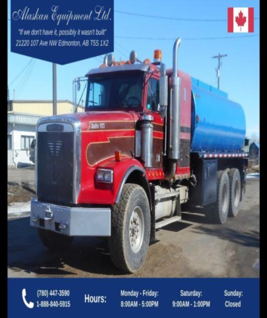 1994 Freightliner FLD T/A Sleeper Water Tank Truck