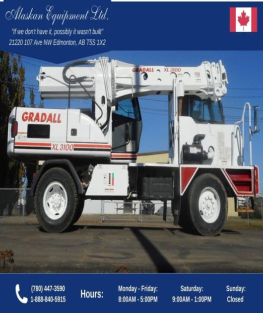 2002 Gradall XL3100 Mobile Excavator GW-372-31