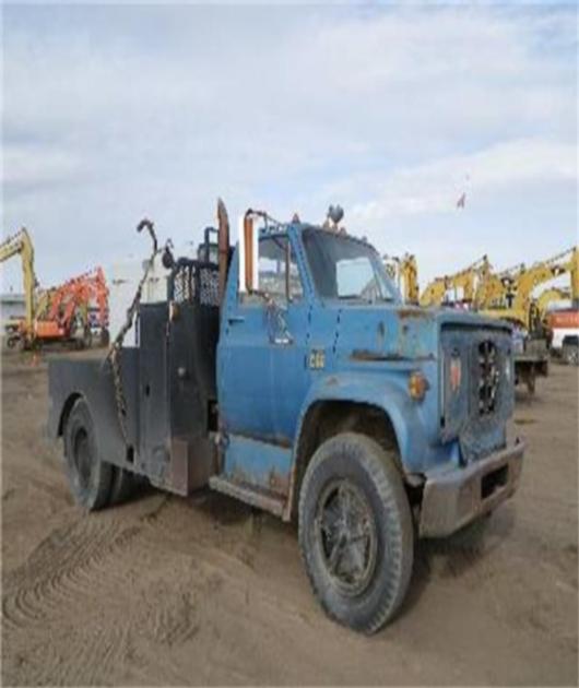 1979 CHEV C65 FLATBED DUALLY WELDING TRUCK