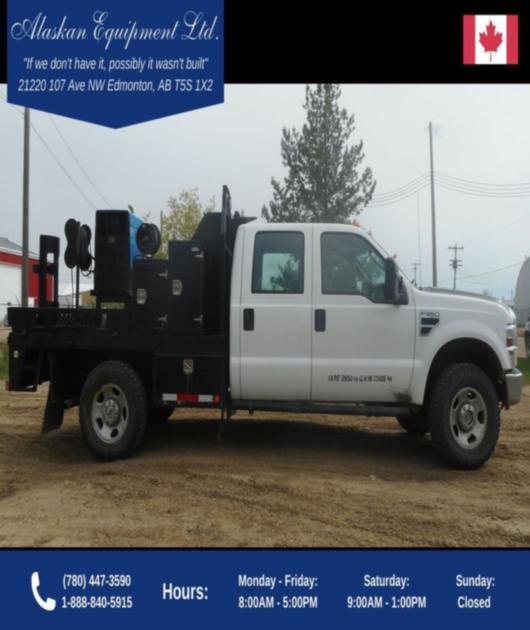 2009 Ford F350 XL Super Duty Crew Cab 4x4 Welding Truck