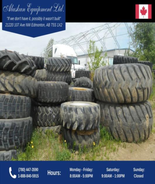 Large Quantity of Assorted (Usable) Used Tires