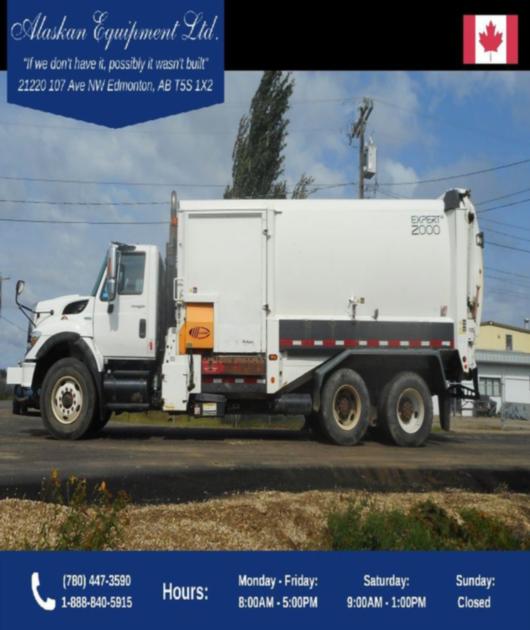 2008 International WorkStar 7400 T/A Refuse Truck