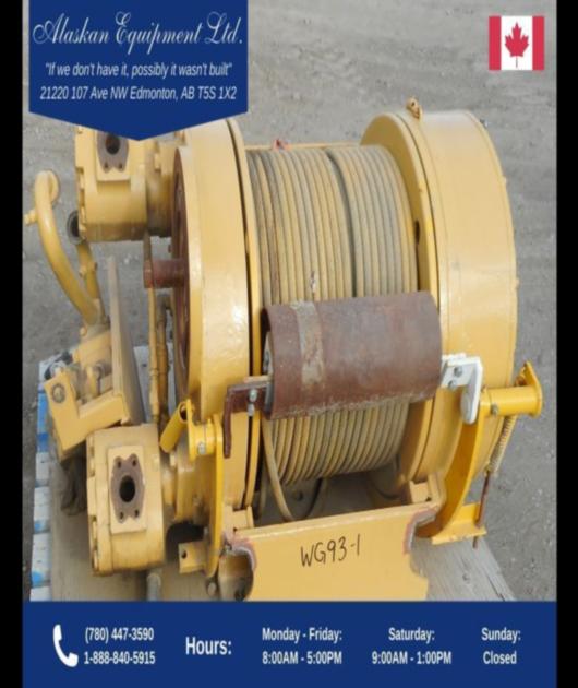 Grove Crawler Tractor Winch