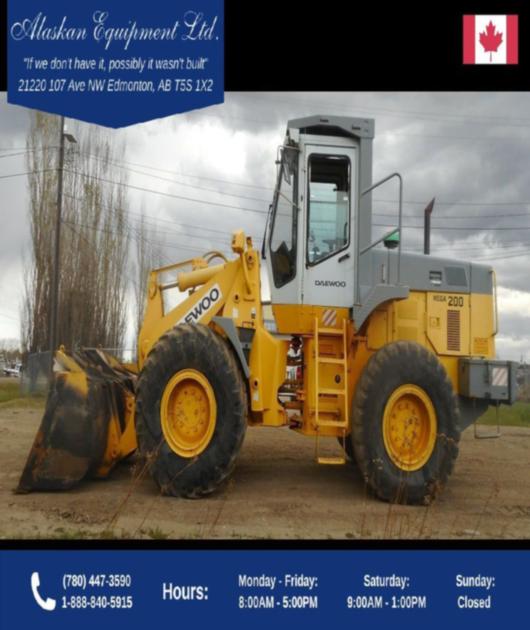 1996 Daewoo MG200 Wheel Loader