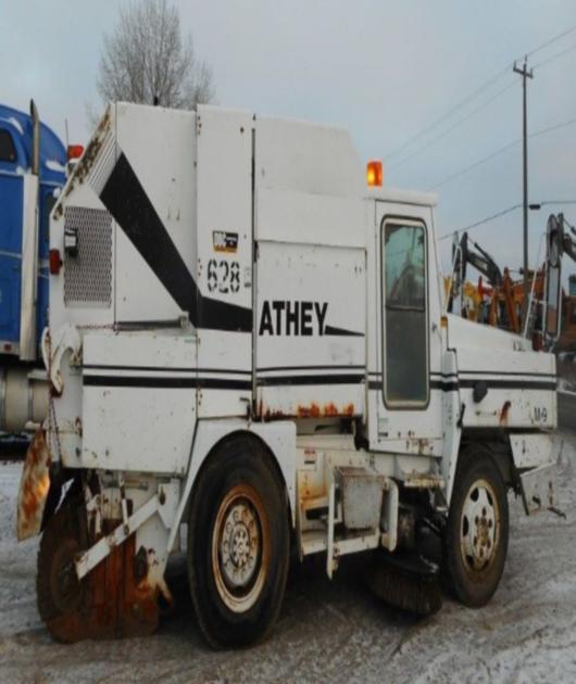 1988 Athey M9 Single Axle Mobile Street Sweeper