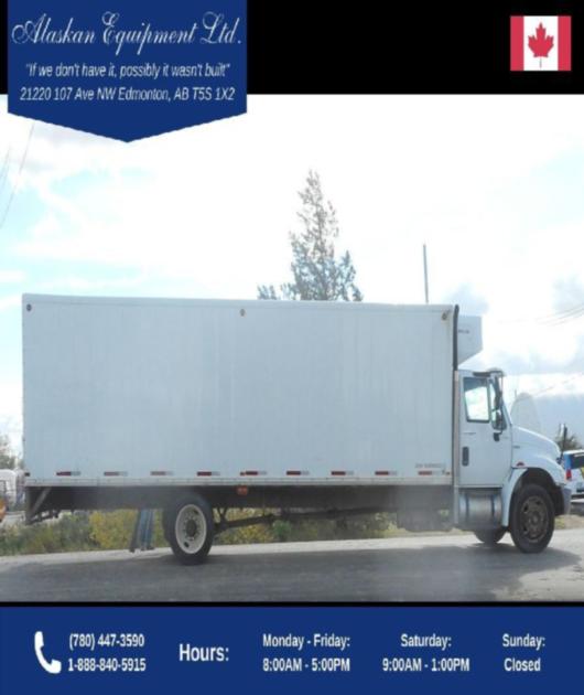 2009 International 4300 Durastar Single Axle Reefer Truck