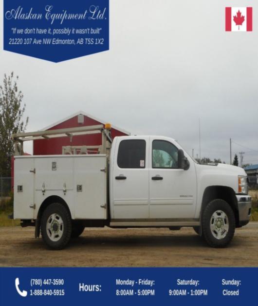 2012 Chevrolet Silverado 2500HD Single Axle Service Truck