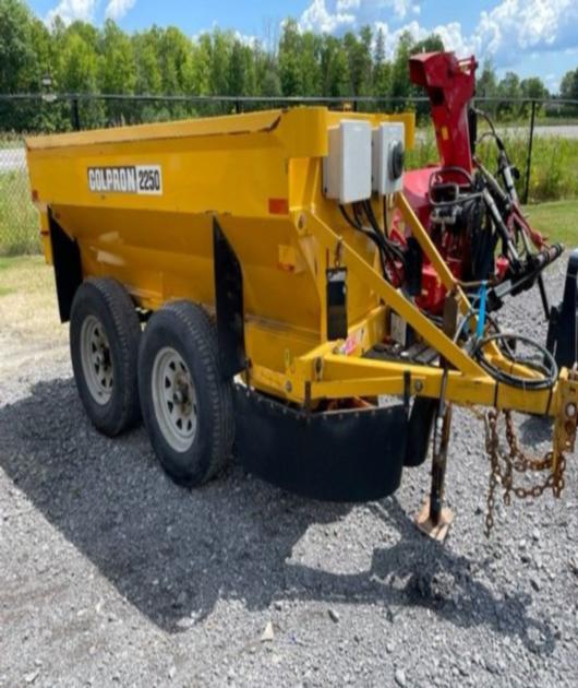 COLPRON 2250 TRAIL BEHIND SALTER SPREADER