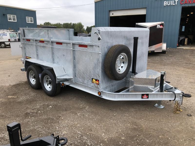 Miska Galvanized Trailer - Made in Canada Miska Galvanized Trailer - Made in Canada