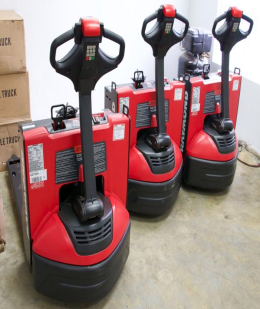 Brand-New Raymond 8210 Electric Pallet jack (Walk-Behind)