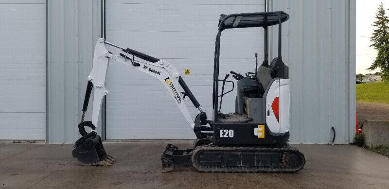 2015 Bobcat E20 Used Mini Excavator - Only 1,300 hours!