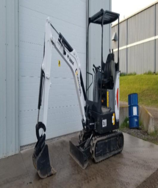 2015 Bobcat E20 Used Mini Excavator - Only 1,300 hours!