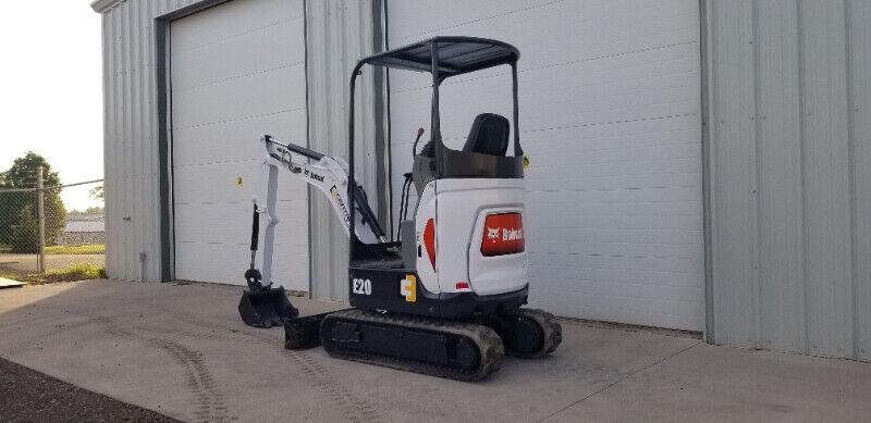 2017 Bobcat E20 Used Mini Excavator - Only 1,600 hours!