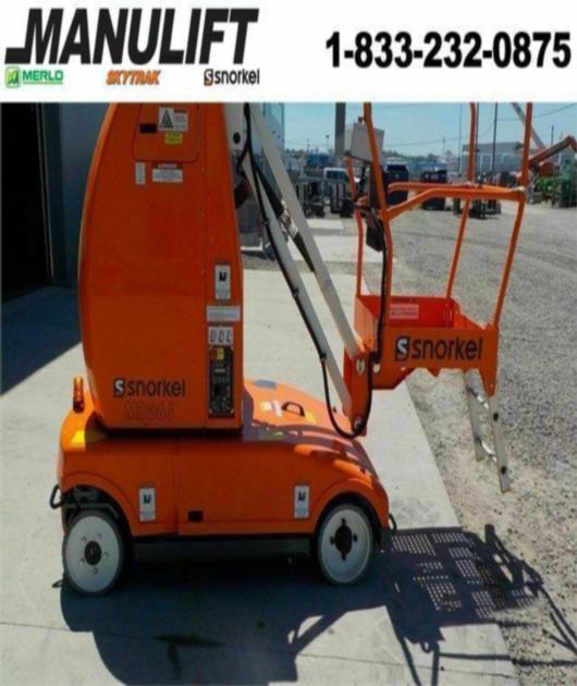 NEUVE Nacelle electrique Snorkel MB26 2017 man lift