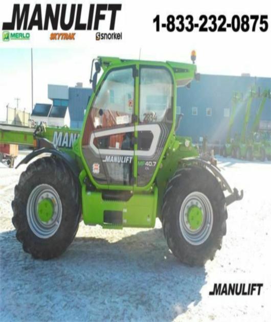 2021 Merlo 40.9CS  Télescopique Telehandler Forklift Tracteur