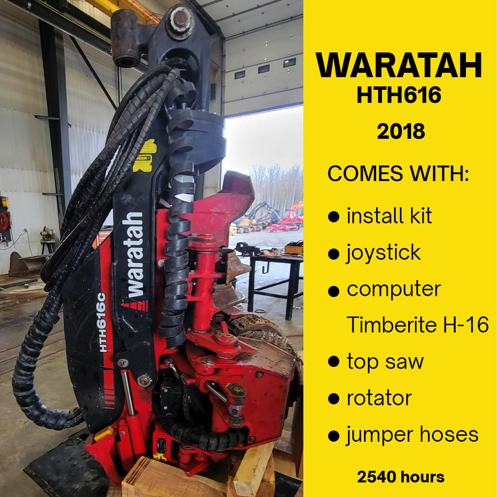 2018 Waratah HTH616C head for sale