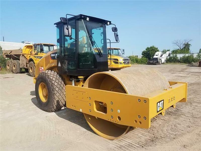 CAT 84 CS66B DRUM ROLLER