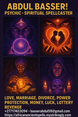 no 1 lost love spell caster and no 1 black magic expert(+27717403094 )