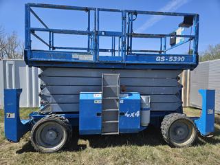 Genie GS-5390 rough terrain scissor lift