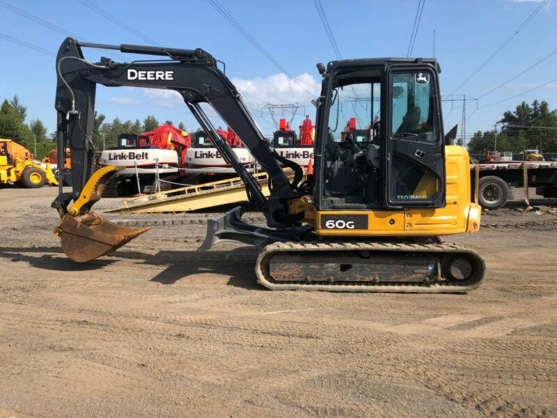 2016 John Deere 60G Excavator, Low Hours 2016 John Deere 60G Excavator, Low Hours