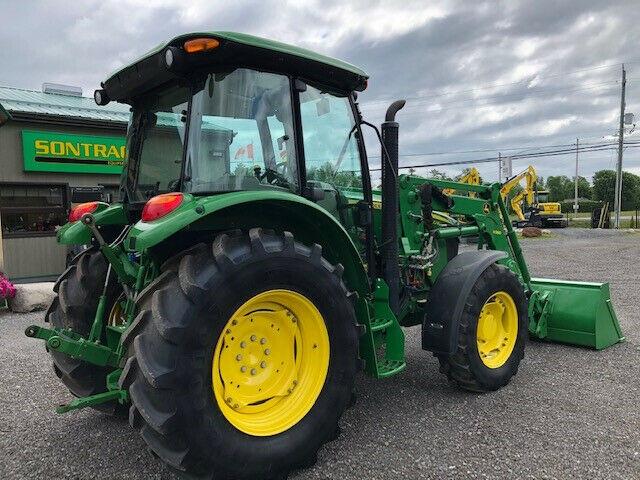 2017 JOHN DEERE 5100M – CAB TRACTOR WITH LOADER – 100 HP for sale