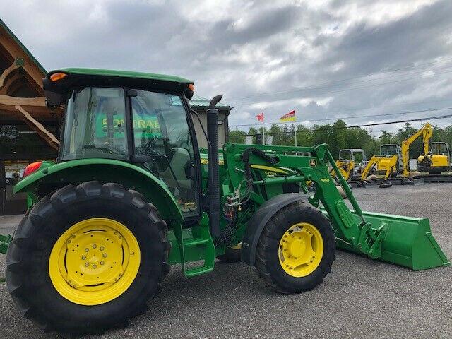 2017 JOHN DEERE 5100M – CAB TRACTOR WITH LOADER – 100 HP for sale