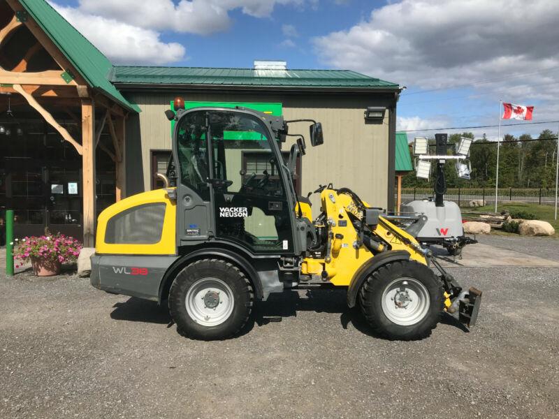 2017 Wacker Neuson Wl38 Wheel Loader For Sale