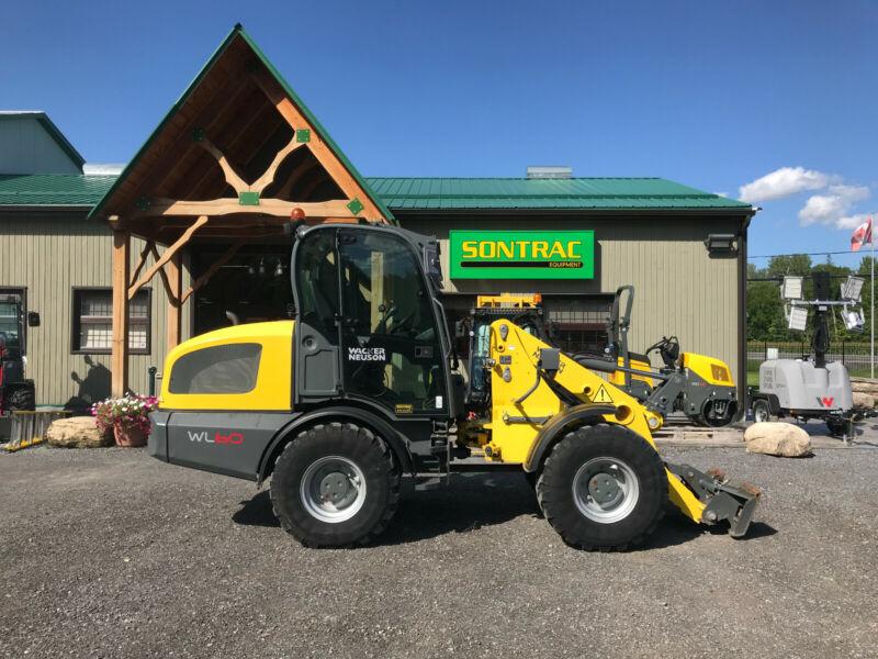 2017 WACKER NEUSON WL60 ARTICULATED WHEEL LOADER for sale