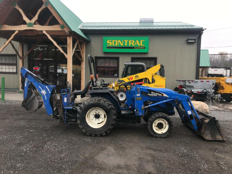 2007 NEW HOLLAND TC30 WITH LOADER AND BACKHOE for sale