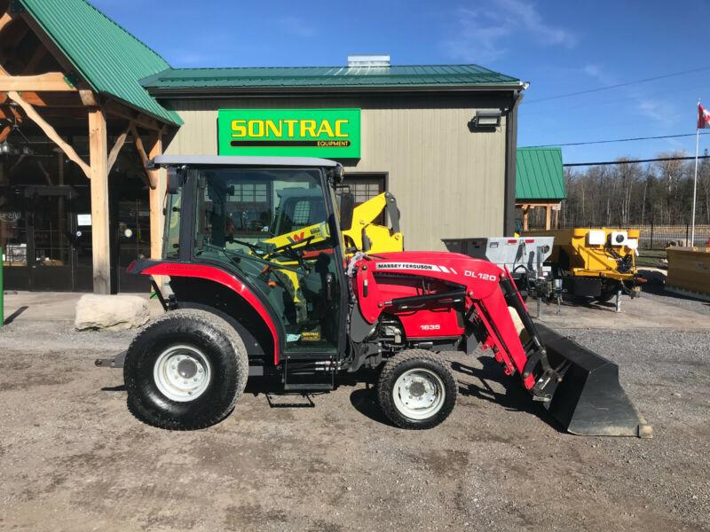 11 Massey Ferguson 1635 Compact Tractor Cab Loader For Sale